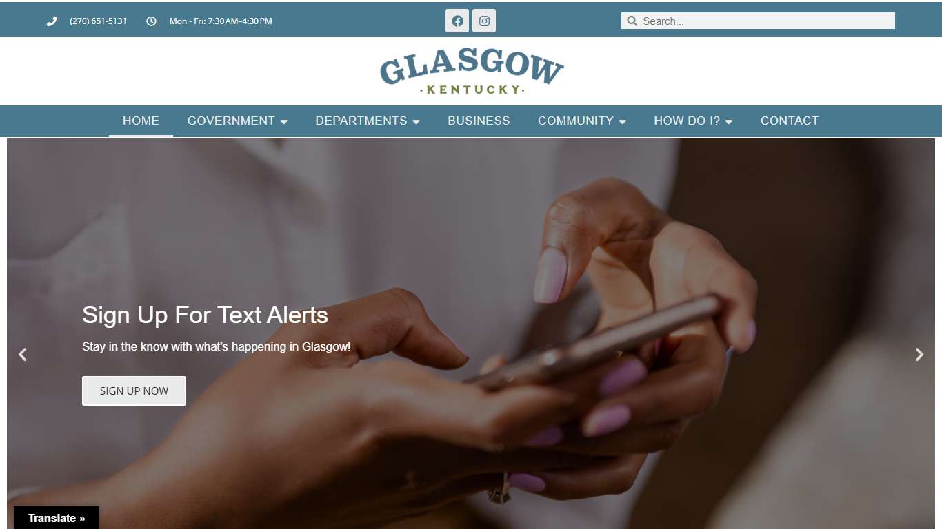 Home - City of Glasgow, KY